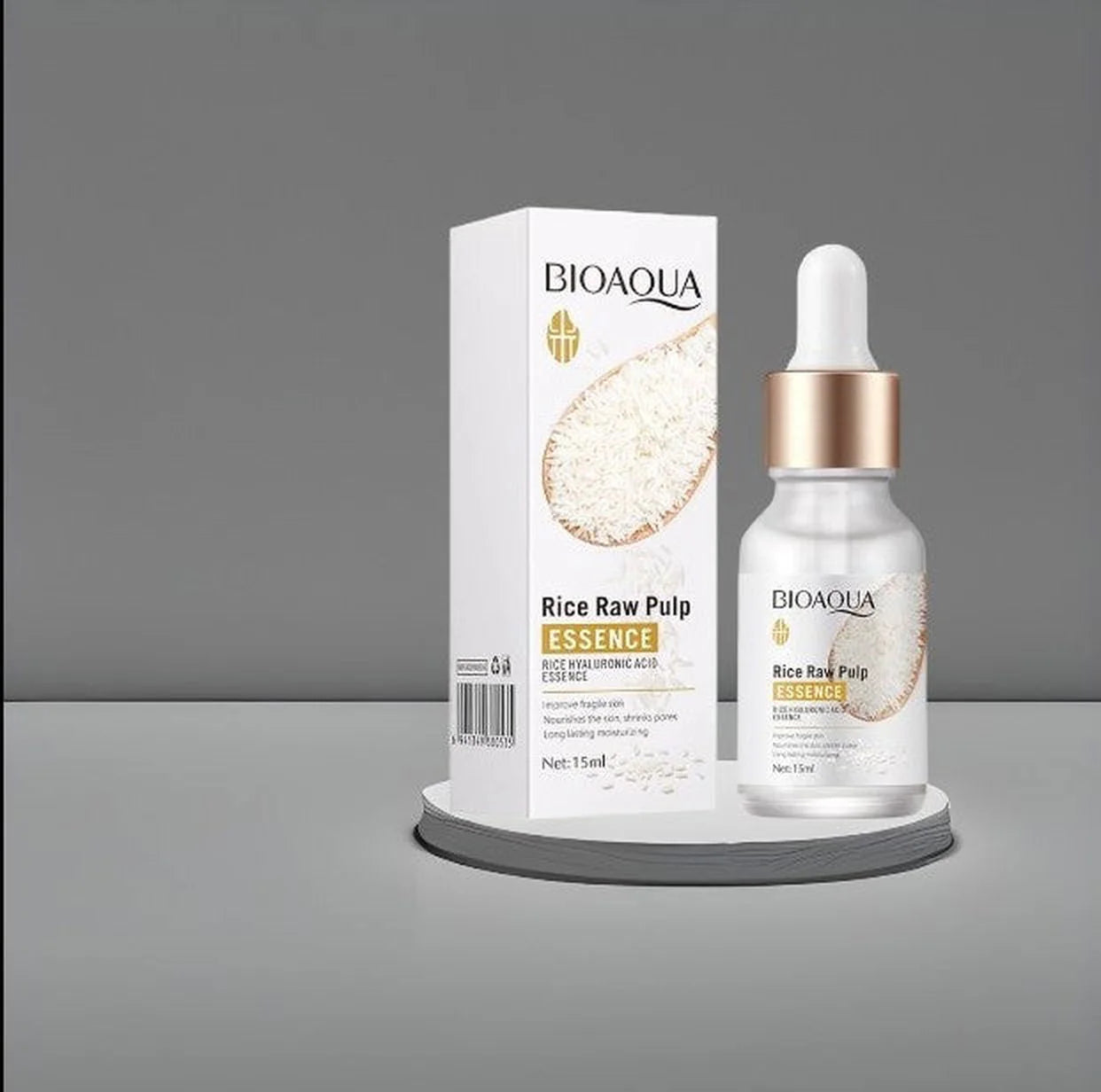 Hyaluronic Acid Rice Raw Pulp Essence Face Serum 15ml