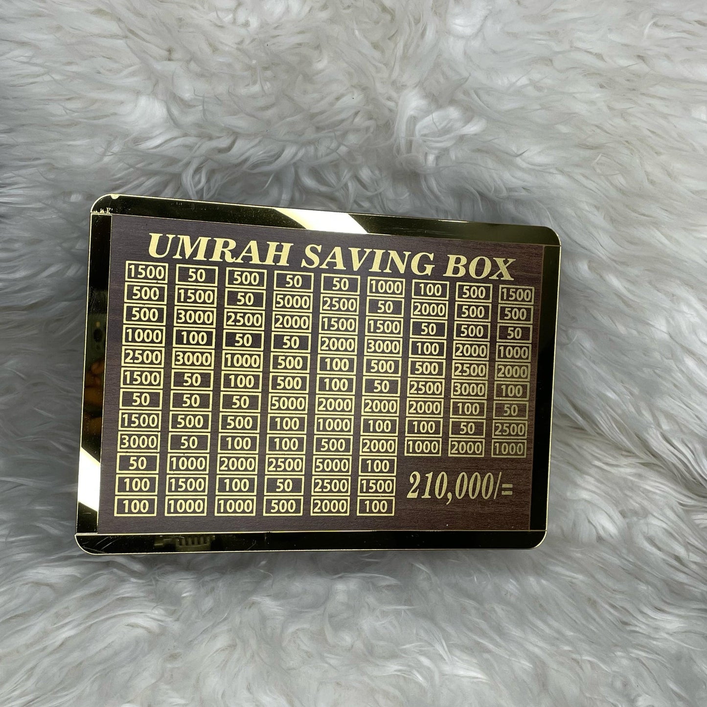 Best Quality Umrah Saving Box + Free Gift for Today